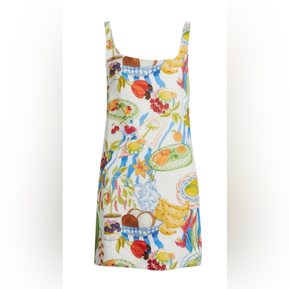 FARM Rio Colorful Fruit Print Mini Dress - Picture 4 of 7